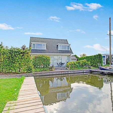 Waterfront Holiday Home With Jetty Boornzwaag over de Wielen Exterior foto